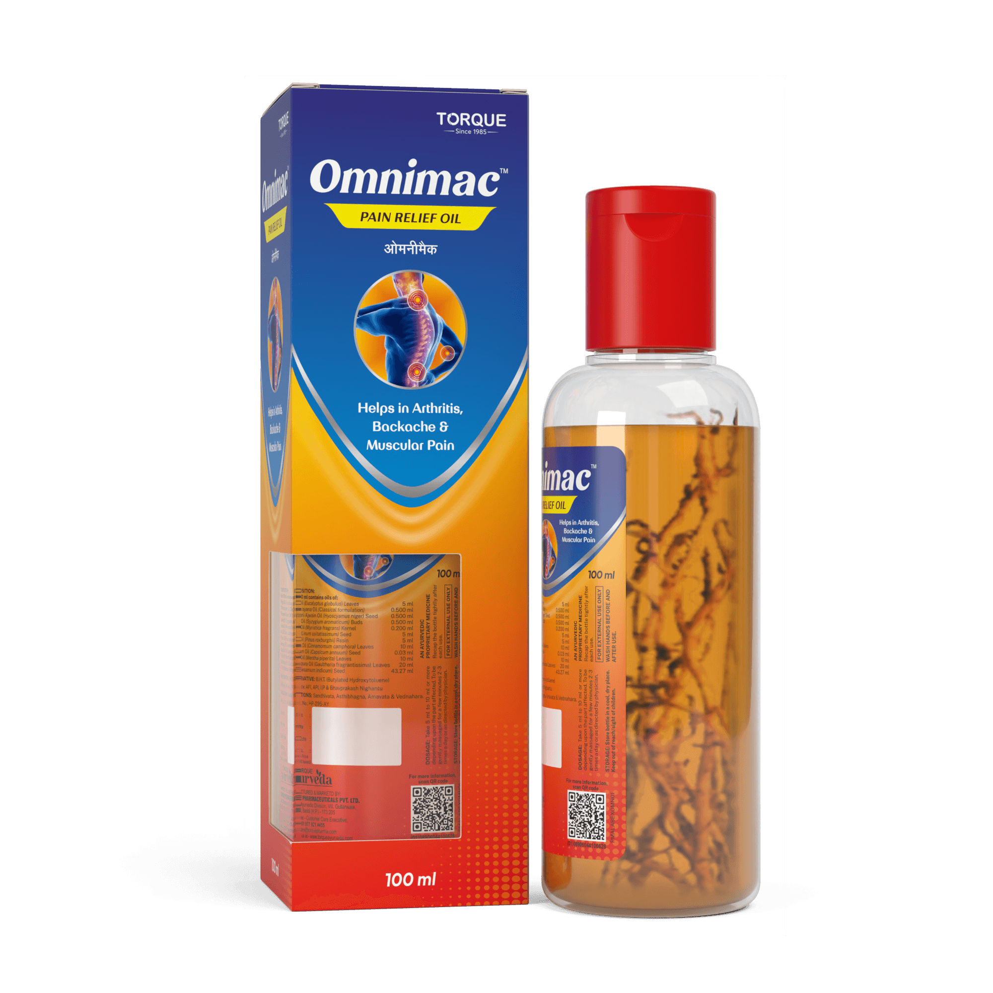Omnimac Pain Relief Oil 100ml