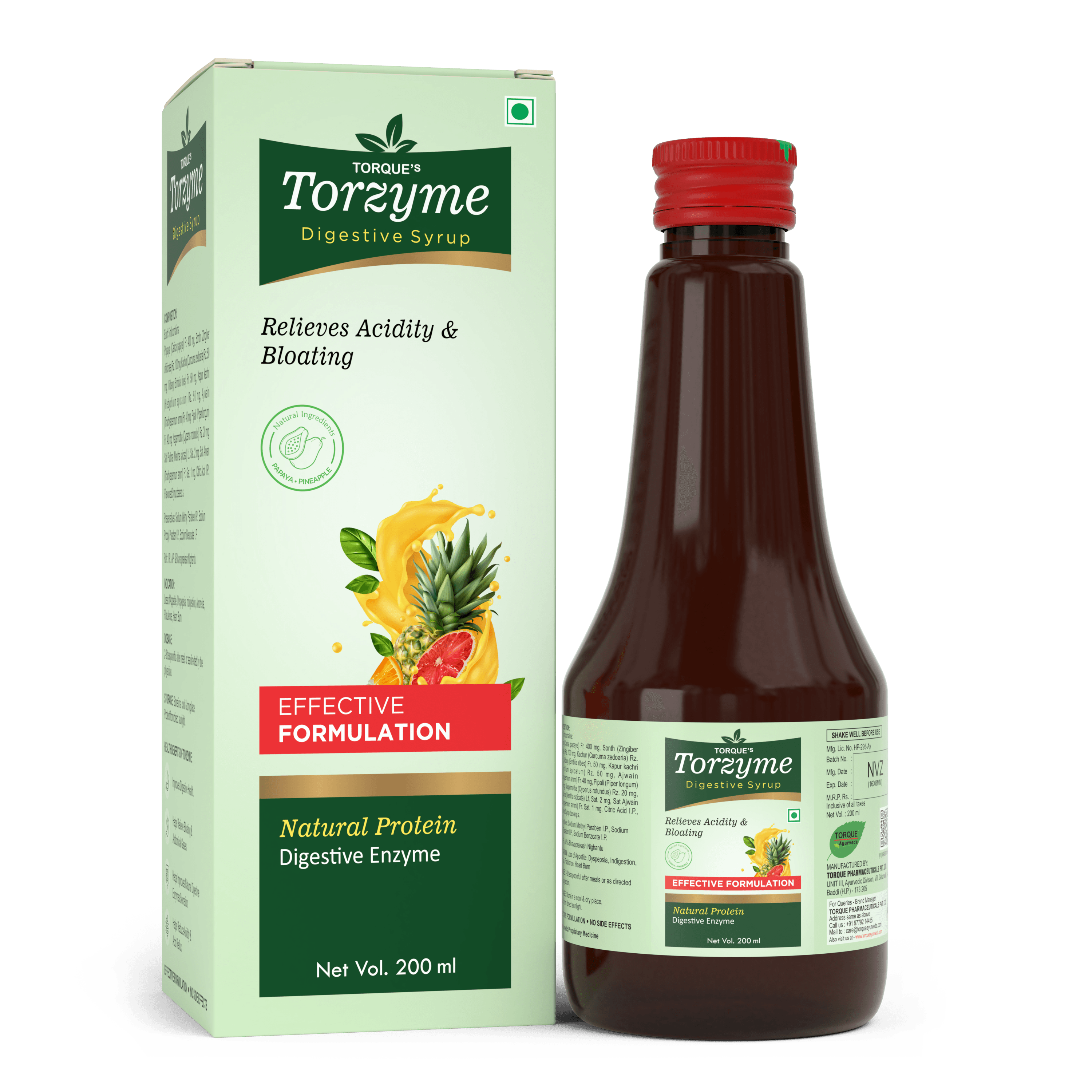 Torque's Torzyme Syrup 200ml