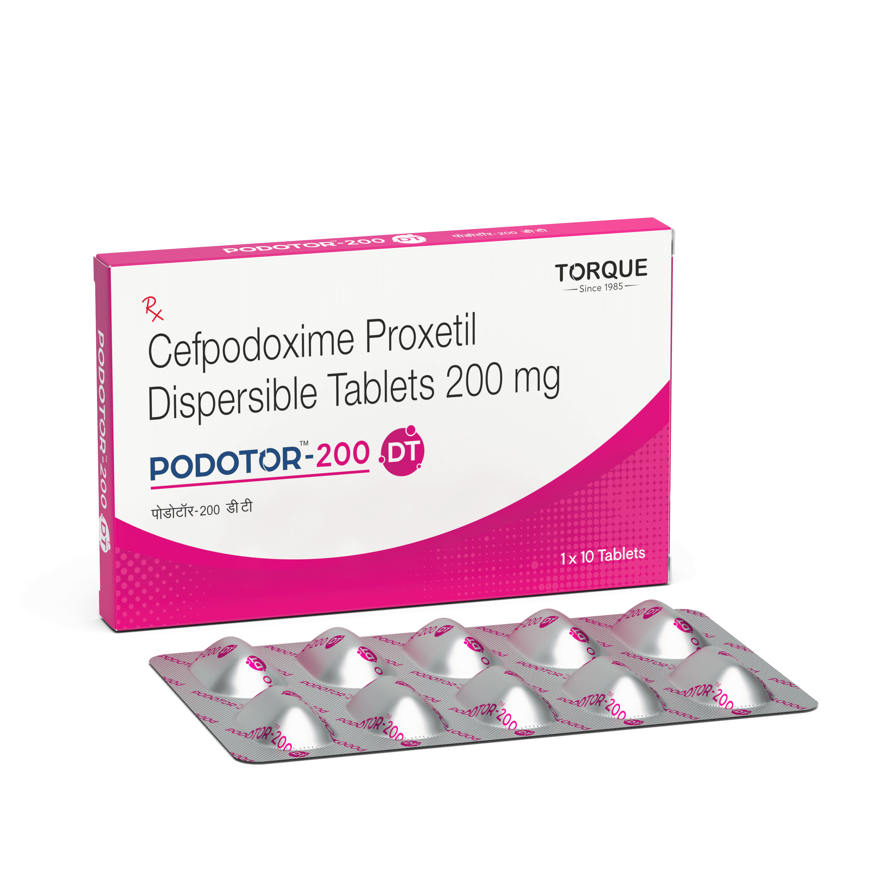 Podotor-200 DT (10x1x10 Tablets)