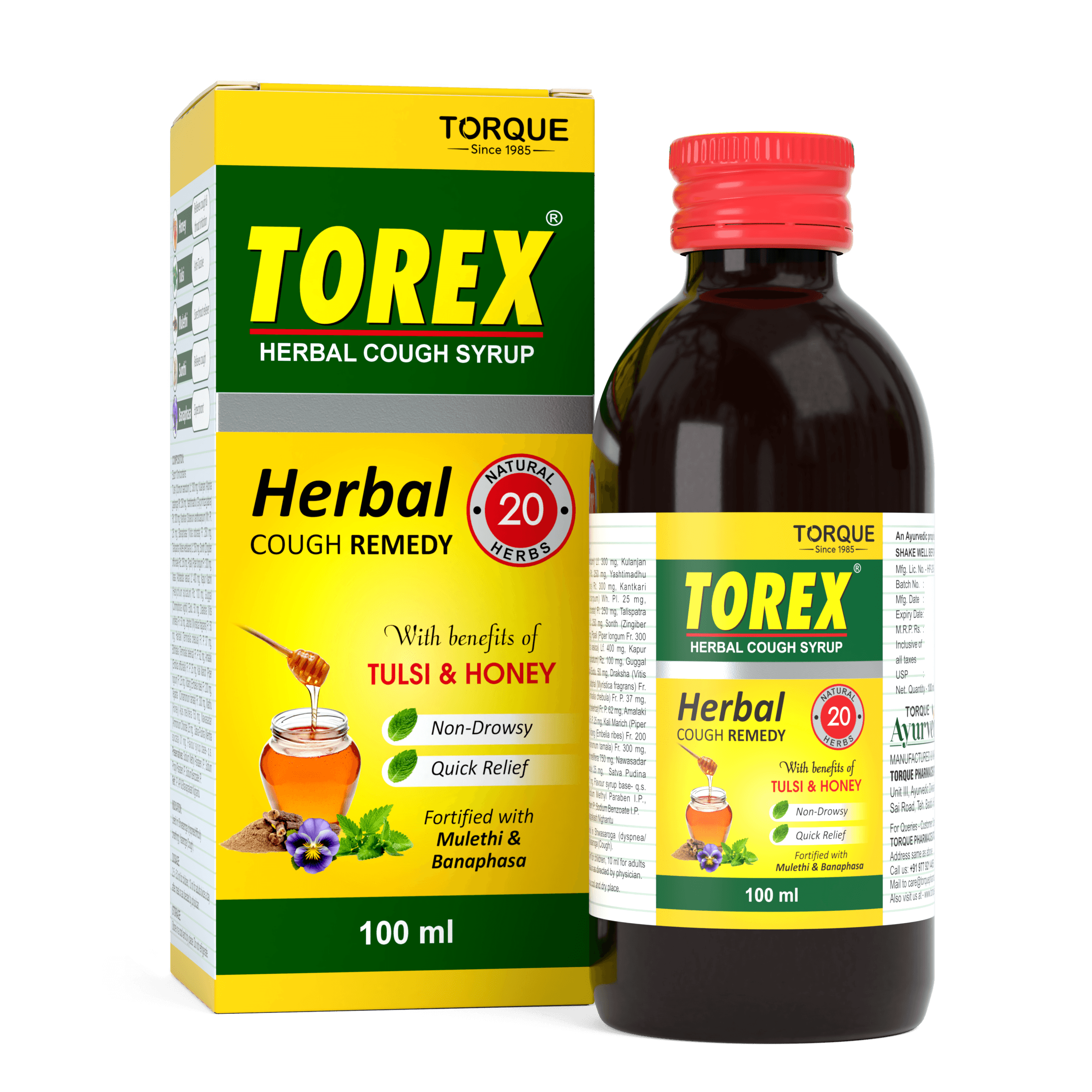 Torex Herbal Cough Syrup 100ml