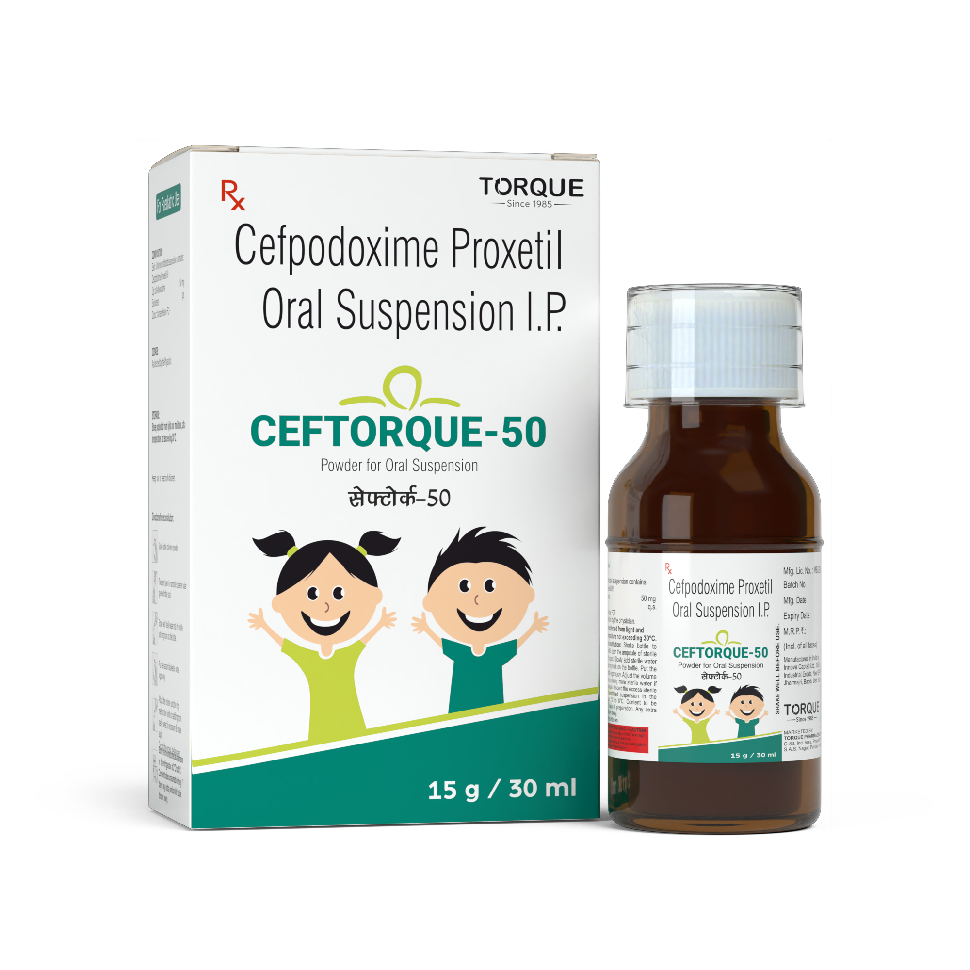 CEFTORQUE-50 Dry Syrup